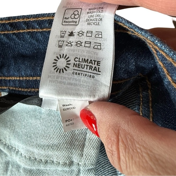 Reformation Austin Ultra High Rise Wide Leg Jeans Kacey Musgraves Elwood Size 23 - Picture 10 of 11